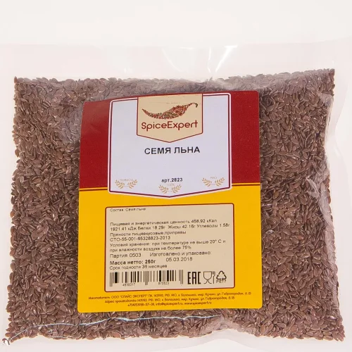 Flax seed 250g package SPICEXPERT