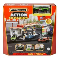 Gas Station Matchbox Action drivers GVY82 set in assortment