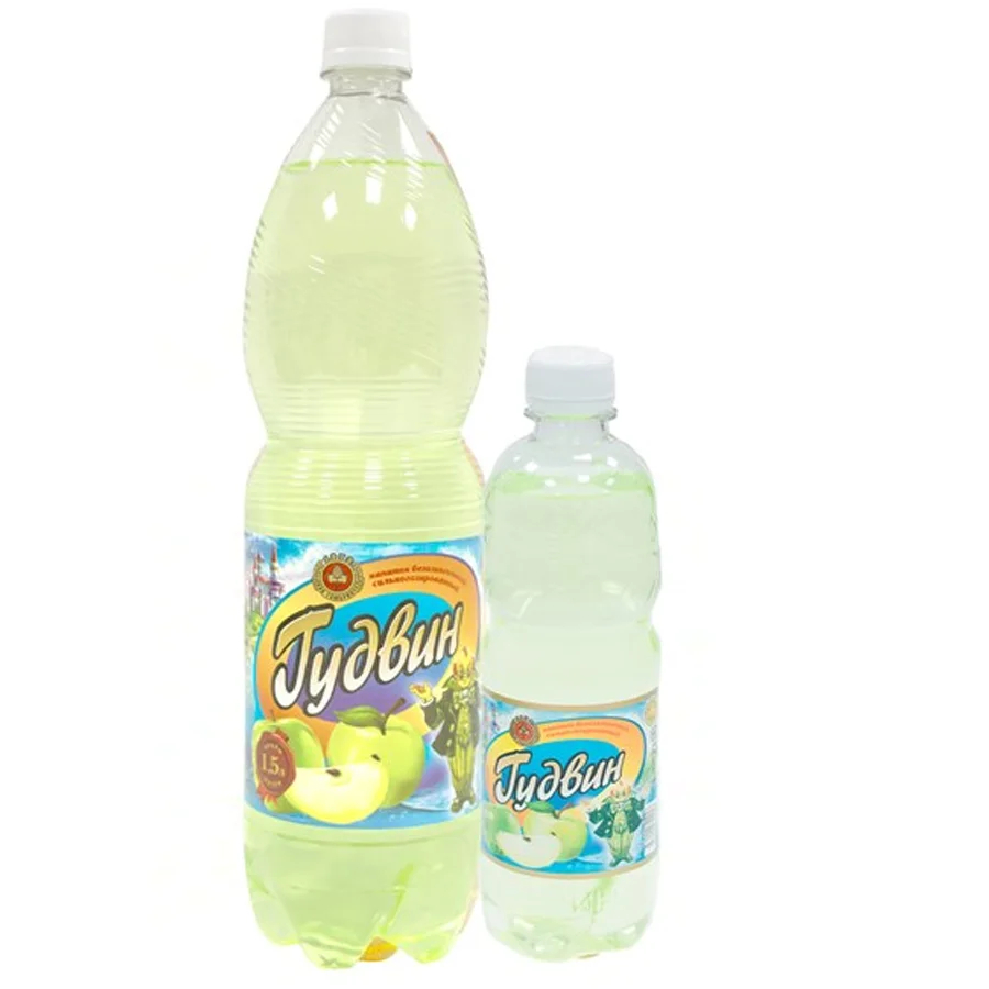 Non-alcoholic highly carbonated drink "Goodwin", 1.5l