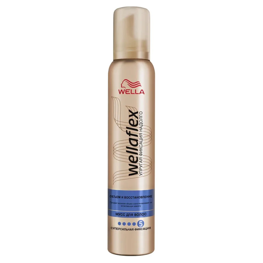 Hair Mousse Wellaflex Volume and Recovery