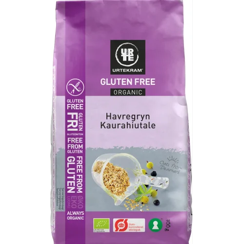Gluten-free oat flakes, organic. 700 gr