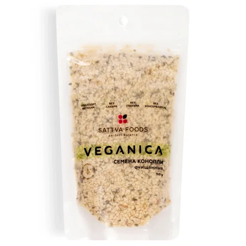 Environmentally friendly hemp seeds (purified) Sattva Foods