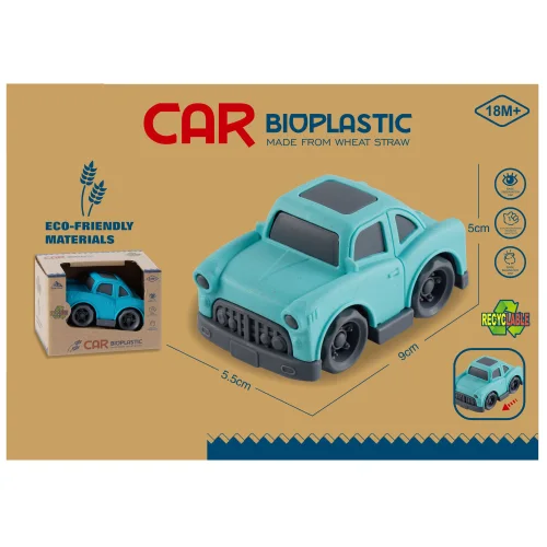 Машинка из биопластика Ассорт 12