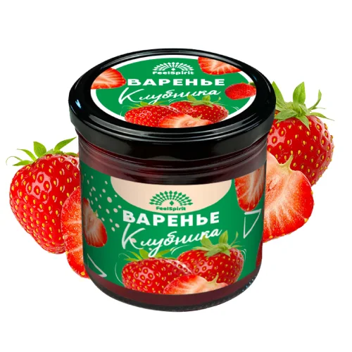 Jam without sugar "STRAWBERRY"