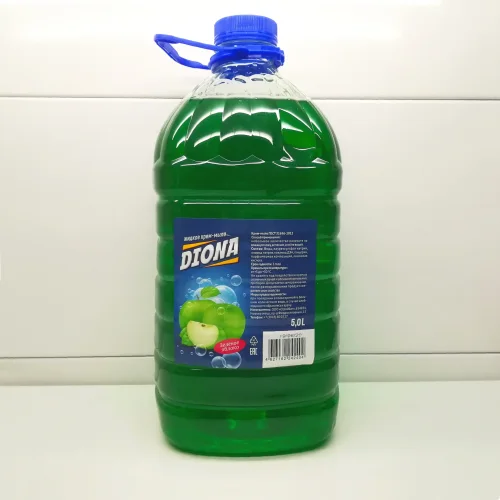 Liquid Cream Soap Diona Green Apple PET 5l / 4pcs / 144St