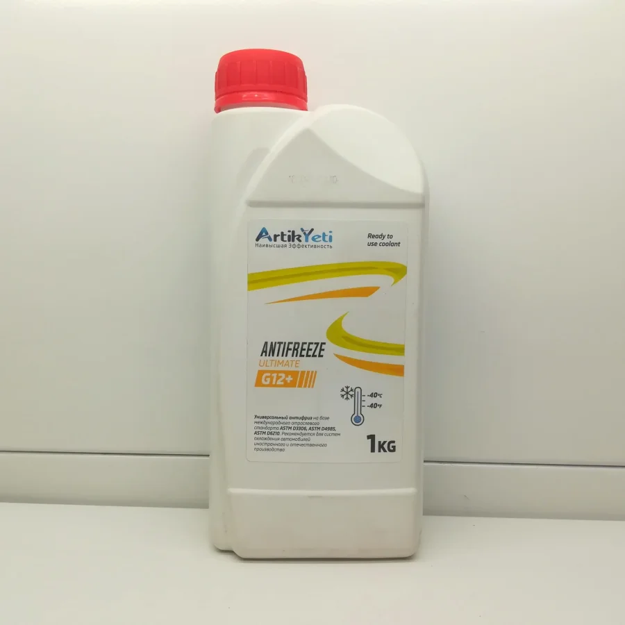 Antifreeze Ultimate G12 + Yellow 1kg / 12pcs / 576St