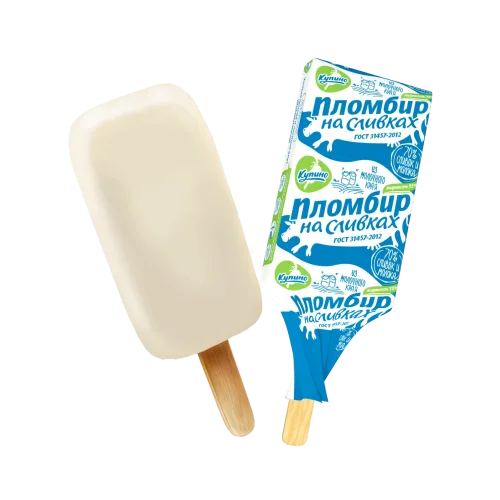 Ice cream francon vanilla on a stick Parchment «Flumber on cream» 15%