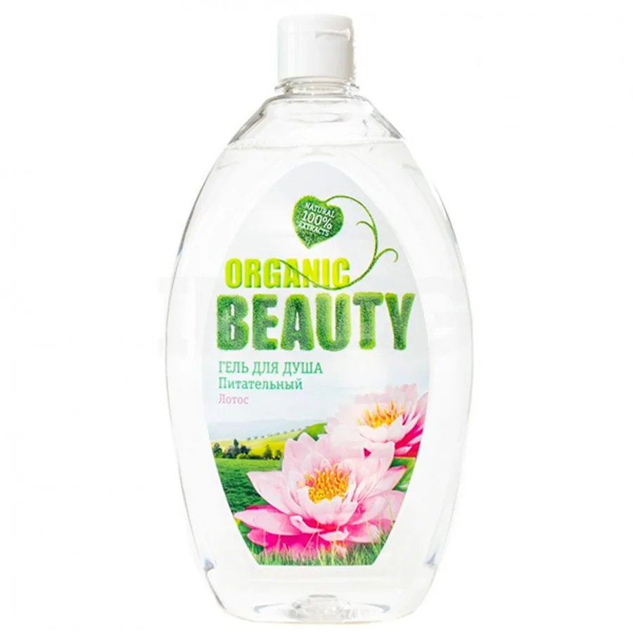 ORGANIC BEAUTY nourishing Lotus shower gel, 1 l