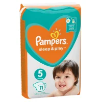 Подгузники Pampers Sleep & Play 11-16 кг, 5 размер, 11 шт.
