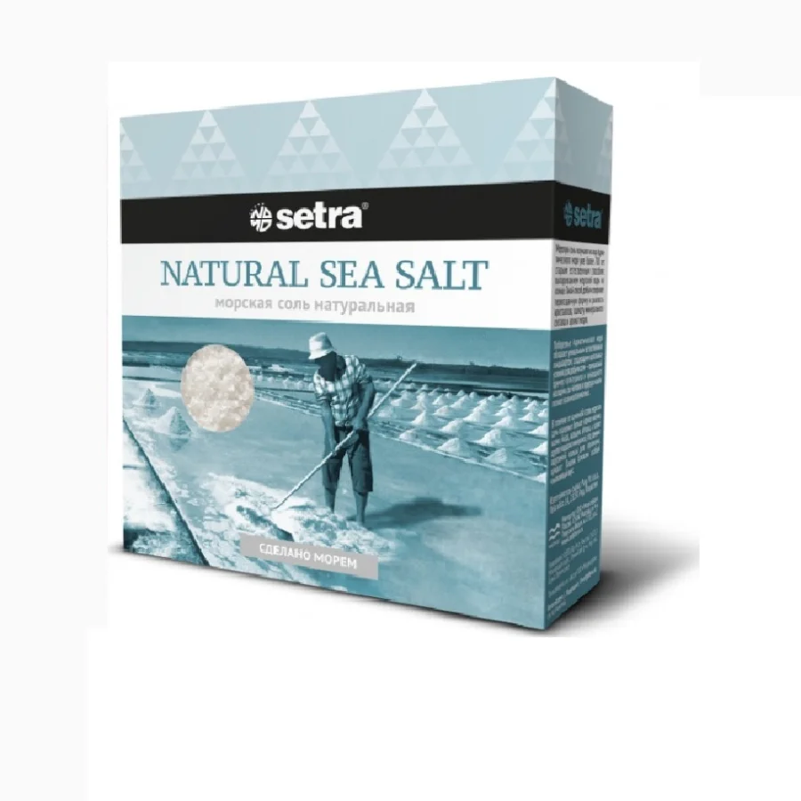 Соль морская натуральная