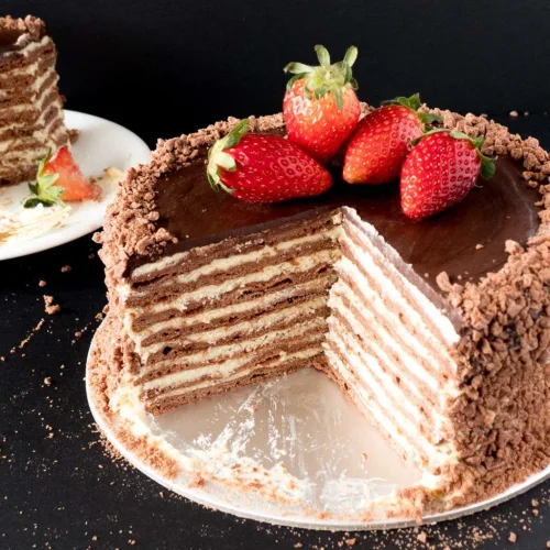 Cake «Chocolate Medovik»
