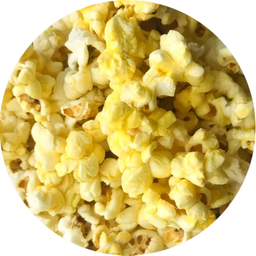 Salty popcorn