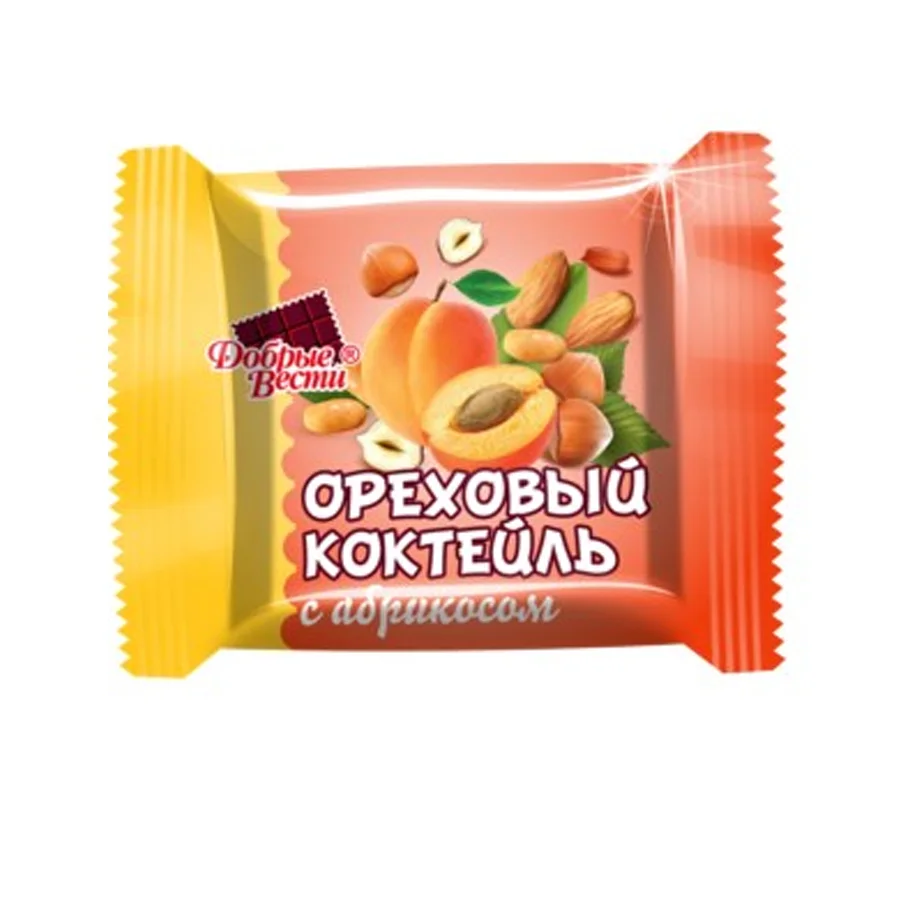 Конфеты Ореховый коктейль с абрикосом