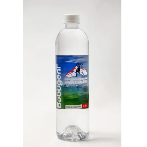 Mineral water Babugent, N / GAZ, 0.65l