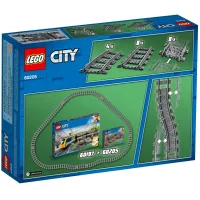 Конструктор LEGO City Железнодорожные стрелки, 8 дет., 60238