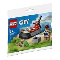 Конструктор LEGO City Спасательное судно на воздушной подушке для зверей 30570