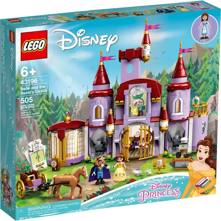LEGO Disney Princess Belle and the Monsters Castle 43196