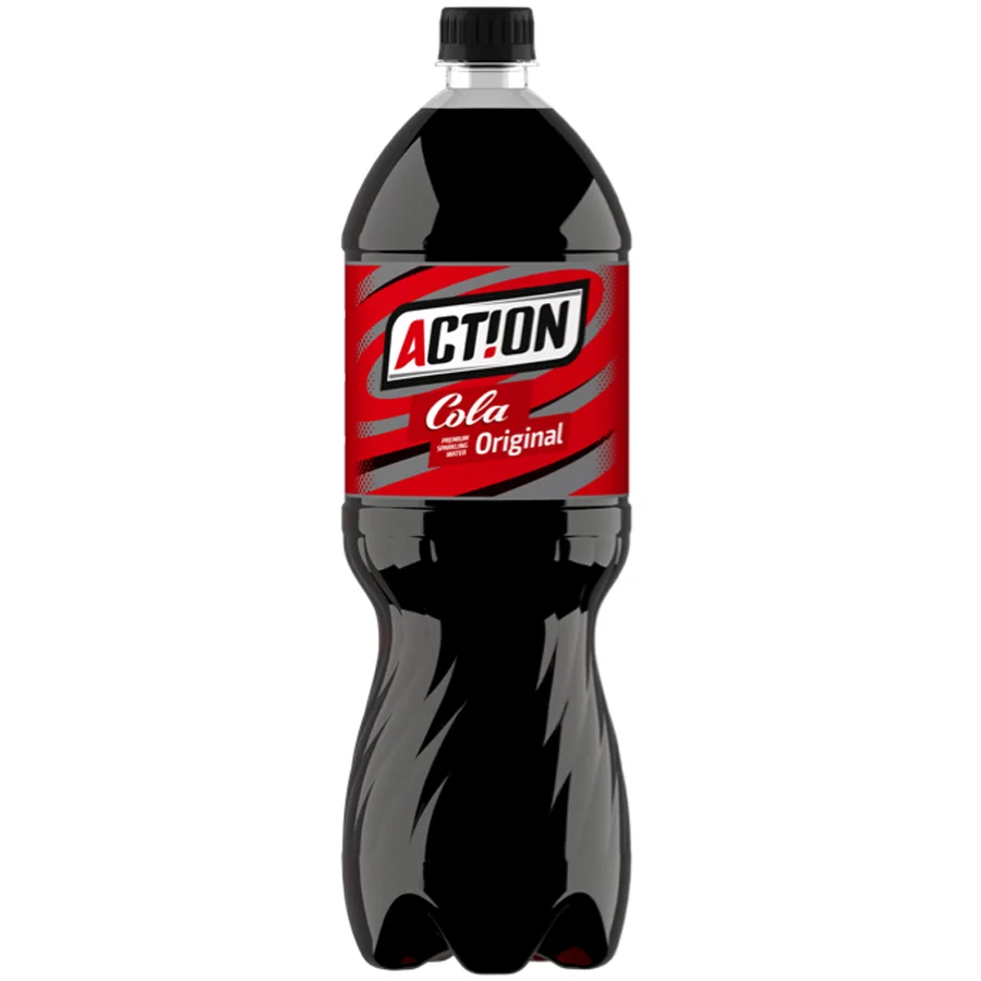 Carbonated drink Cola ACTION! pet, 2L 