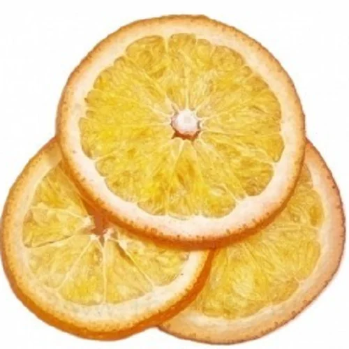 Freeze-dried orange with zest (slices) 50 g