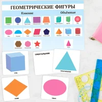 Educational cards. Geometric Shapes 1+ / Aloha Kroch
