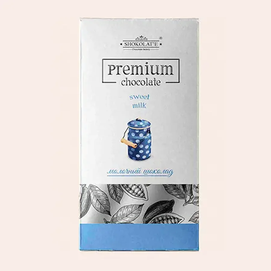 Молочный шоколад Premium Shokolat'e