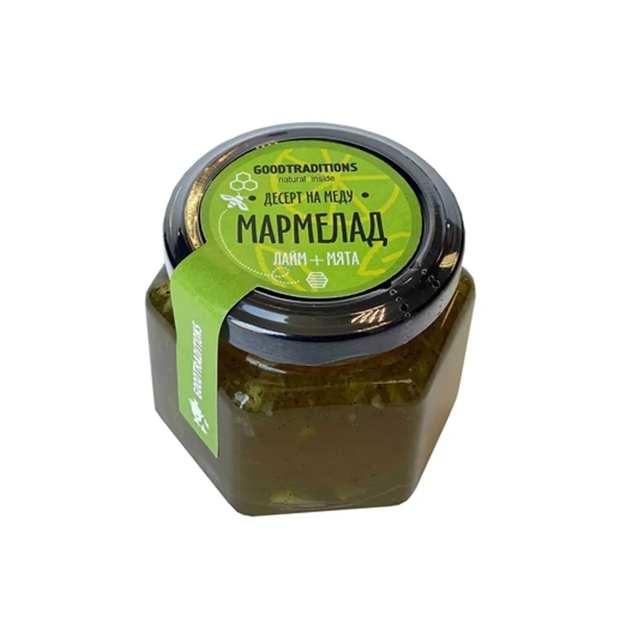 Desert Medovo-marmalady "Lime + Mint", 150g