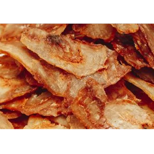 Poultry meat chips