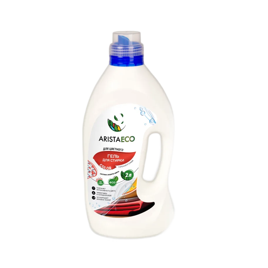 AristaECO washing gel 2 liters for colored fabrics 
