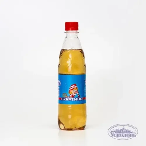 Beverage non-alcoholic strong-hydrozed Pinocchio 0.5 l