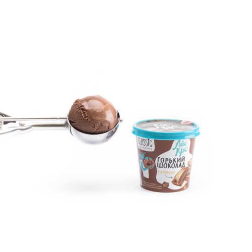 Мороженое пломбир шоколадное «Горький шоколад»