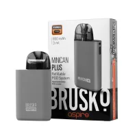 POD-система Brusko Minican Plus, 850 мАч, серый