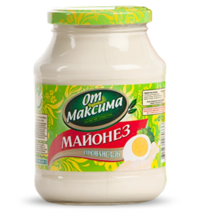 Mayonnaise "from Maxim"