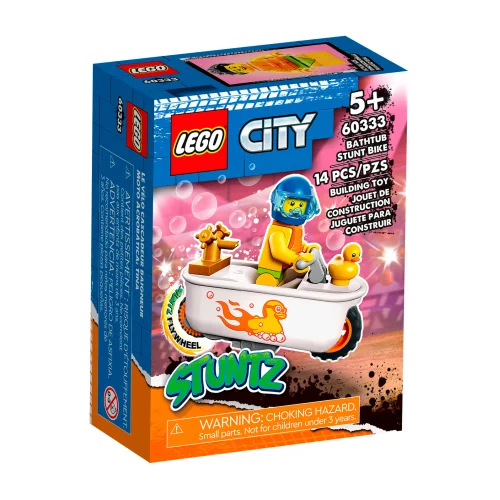 60333 LEGO City Stunt Motorcycle: Bath