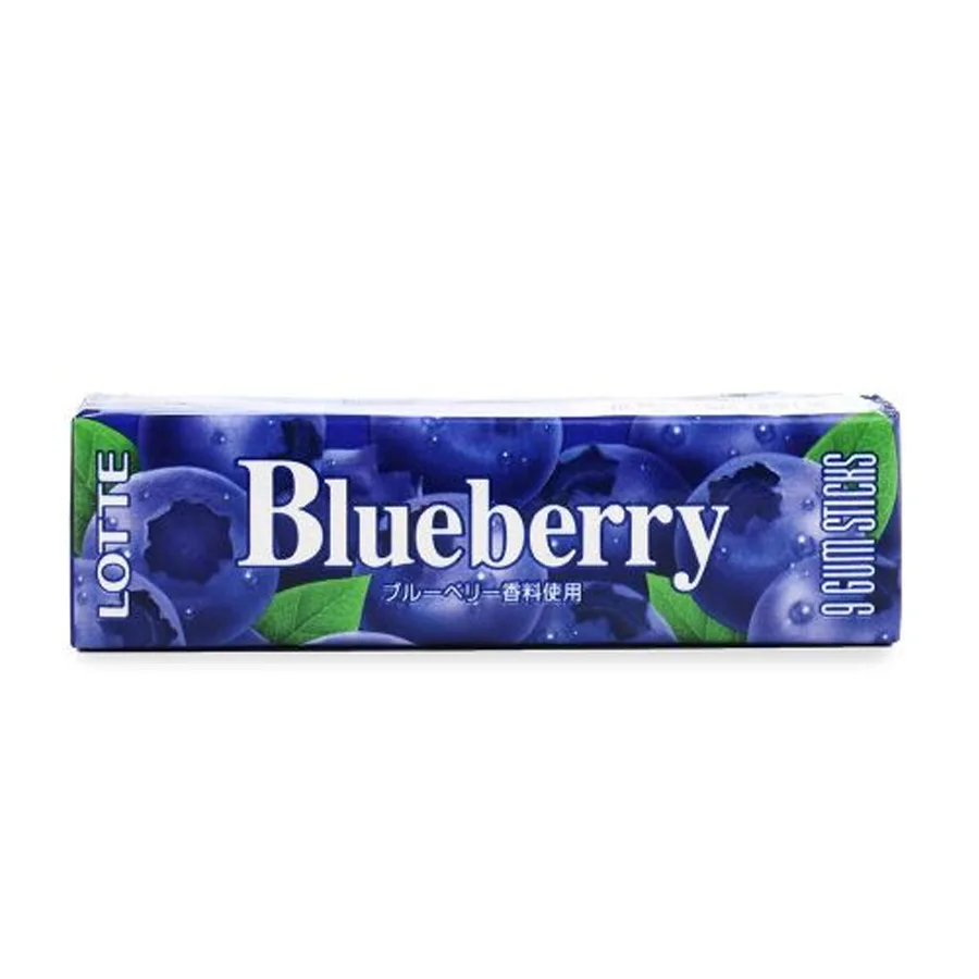 Gum Chewing Blueberry