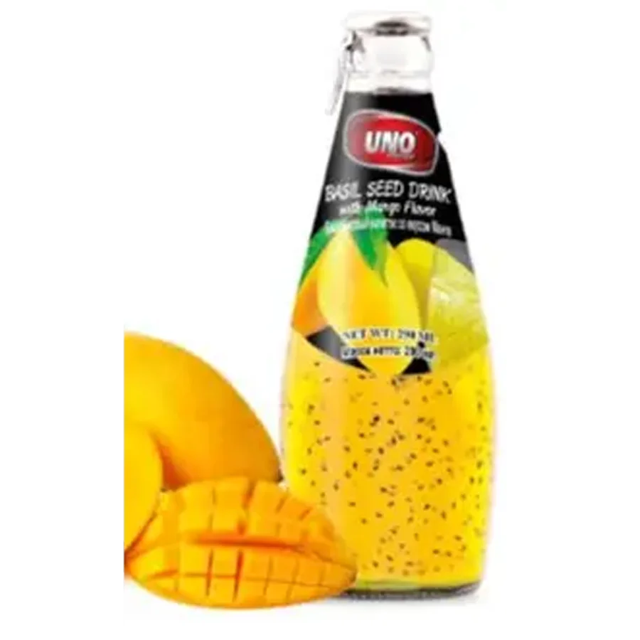 Thai Drink Uno with Mango Basilica Seeds