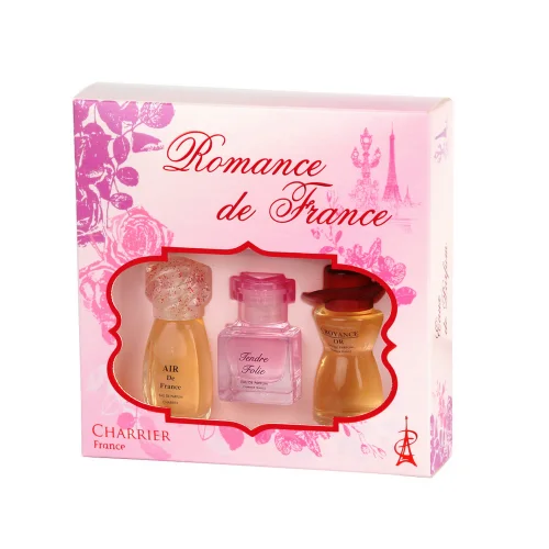 ROMANCE DE FRANCE Set of perfumed water for women from CHARRIER Parfums