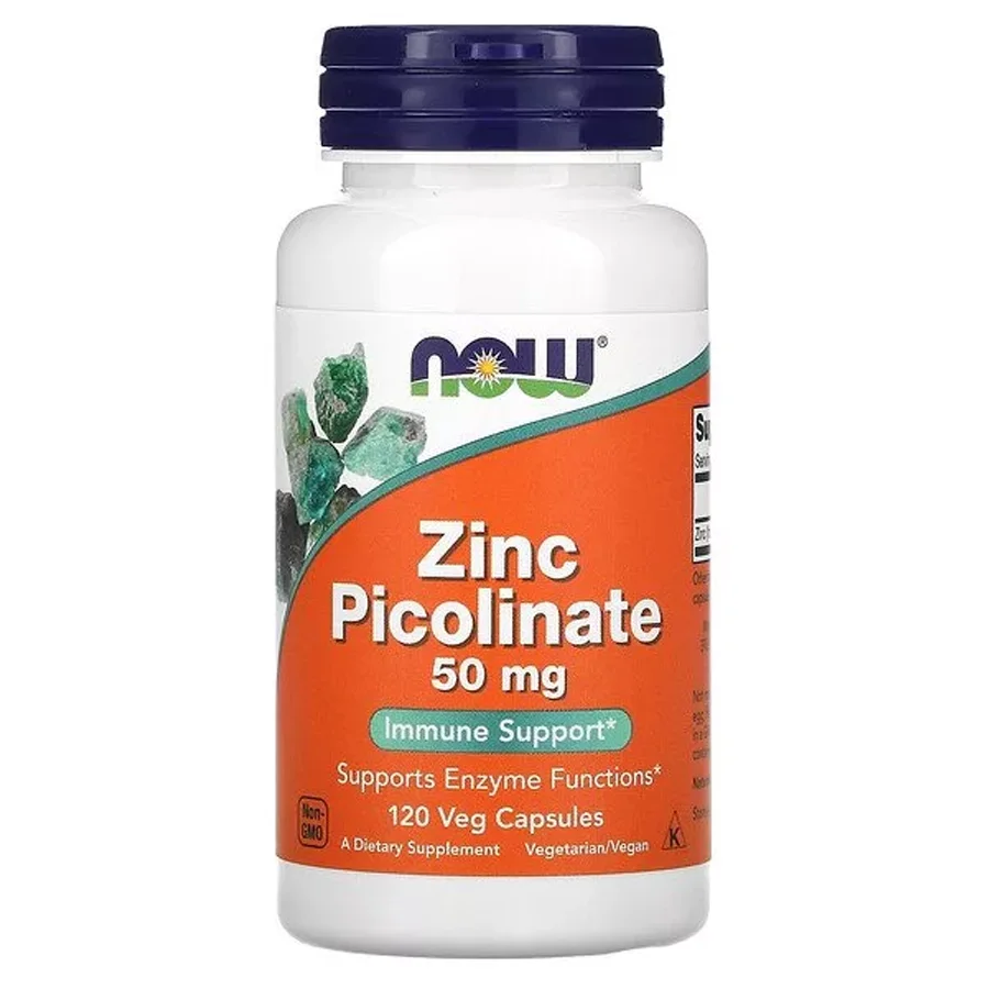 Minerals NOW Zinc Picolinate, 50 mg - 120 capsules WHOLESALE