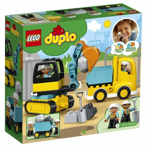 Конструктор LEGO DUPLO Грузовик и гусеничный экскаватор 10931