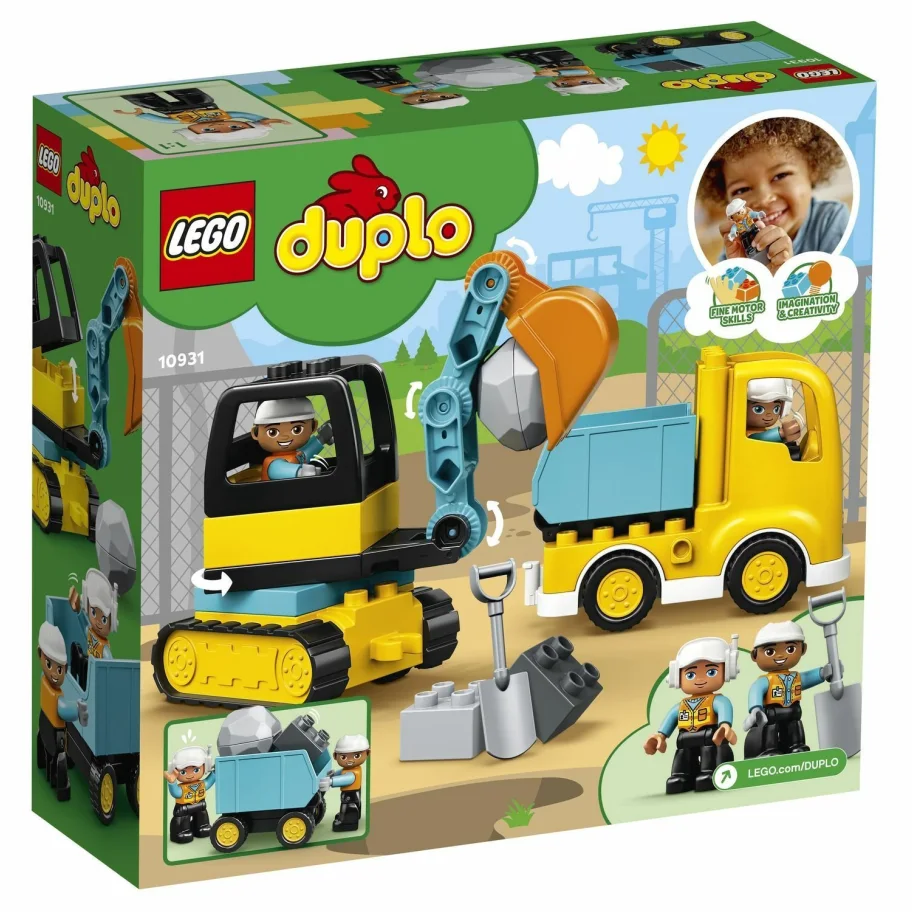 LEGO DUPLO Truck and Crawler Excavator 10931
