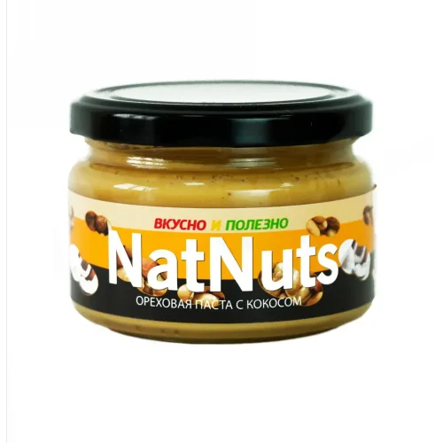 Peanut paste with coconut 250 ml Natnuts
