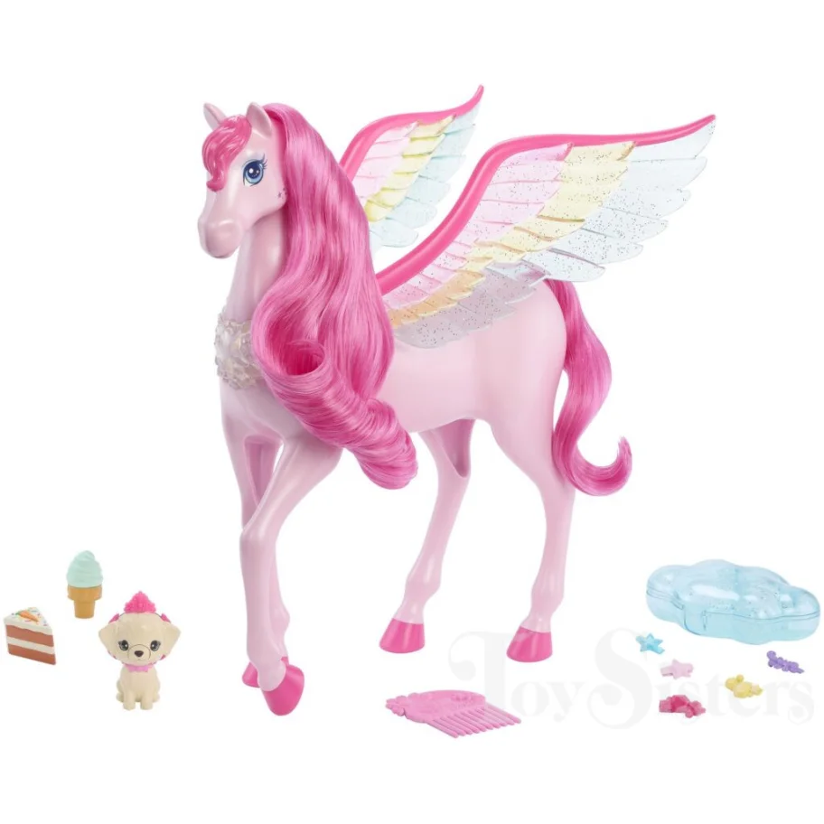A Touch of Pegasus Barbie Dreamtopia Doll Mattel HLC40 