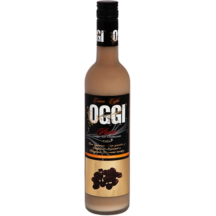 Liquor emulsion «ODJ with taste of coffee with cream« 15% 0.5