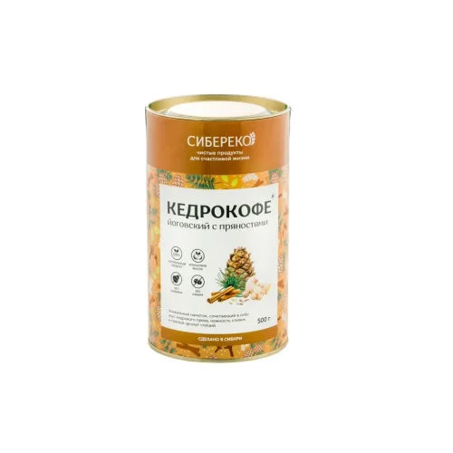 Kedrokofe yogovsky with spices Tube 500 g