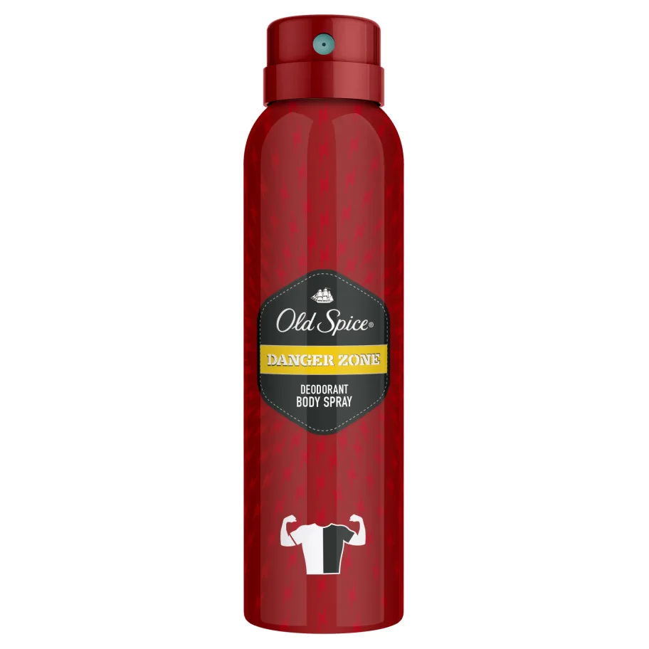 Male deodorant Spray OLD Spice Danger Zone 150 ml.