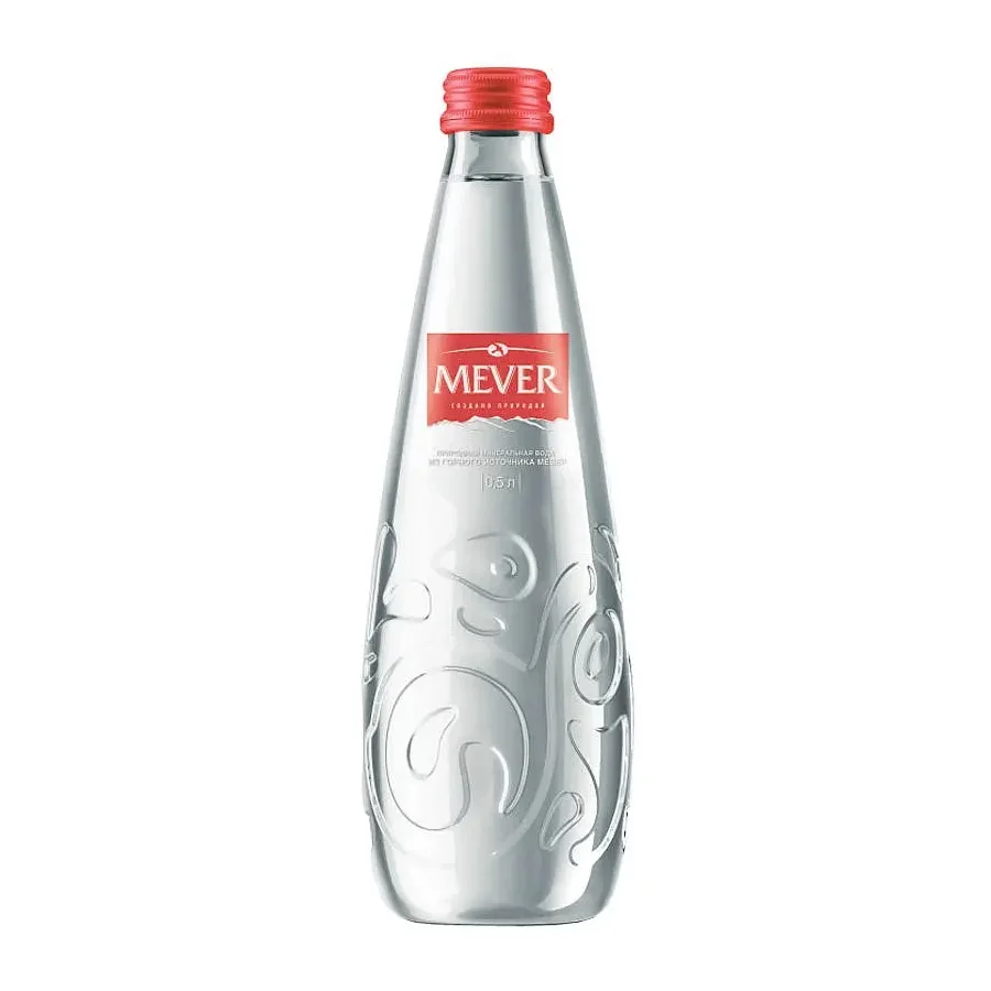 Mineral Water Meveyer Mever Without Gas 500ml (Glass)