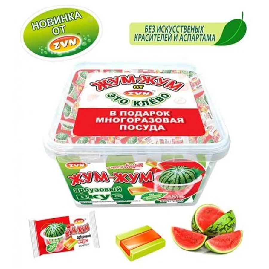 Chewing gum Sandwich «Zhum Zhum« with a flavor of watermelon