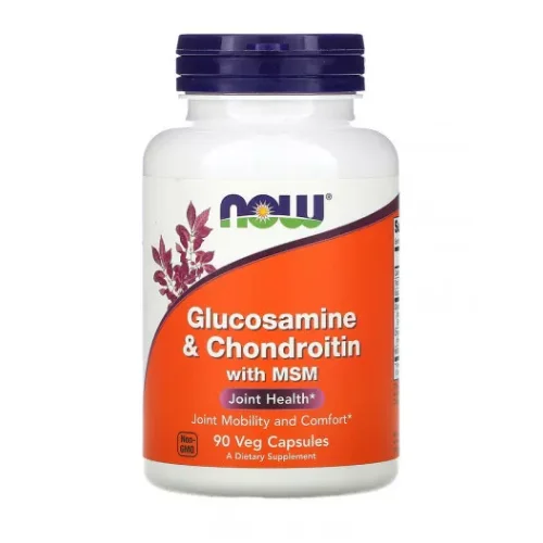 Глюкозамин и Хондроитин, NOW Glucosamine & Chondroitin 90 капсул ОПТОМ