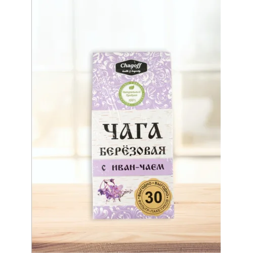 Herbal collection "Chagoff" Chaga Birch with Ivan-tea.