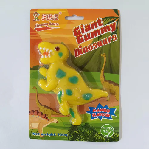 Жевательный Мармелад Gummy House Гигантский Динозавр 100 гр 1/24