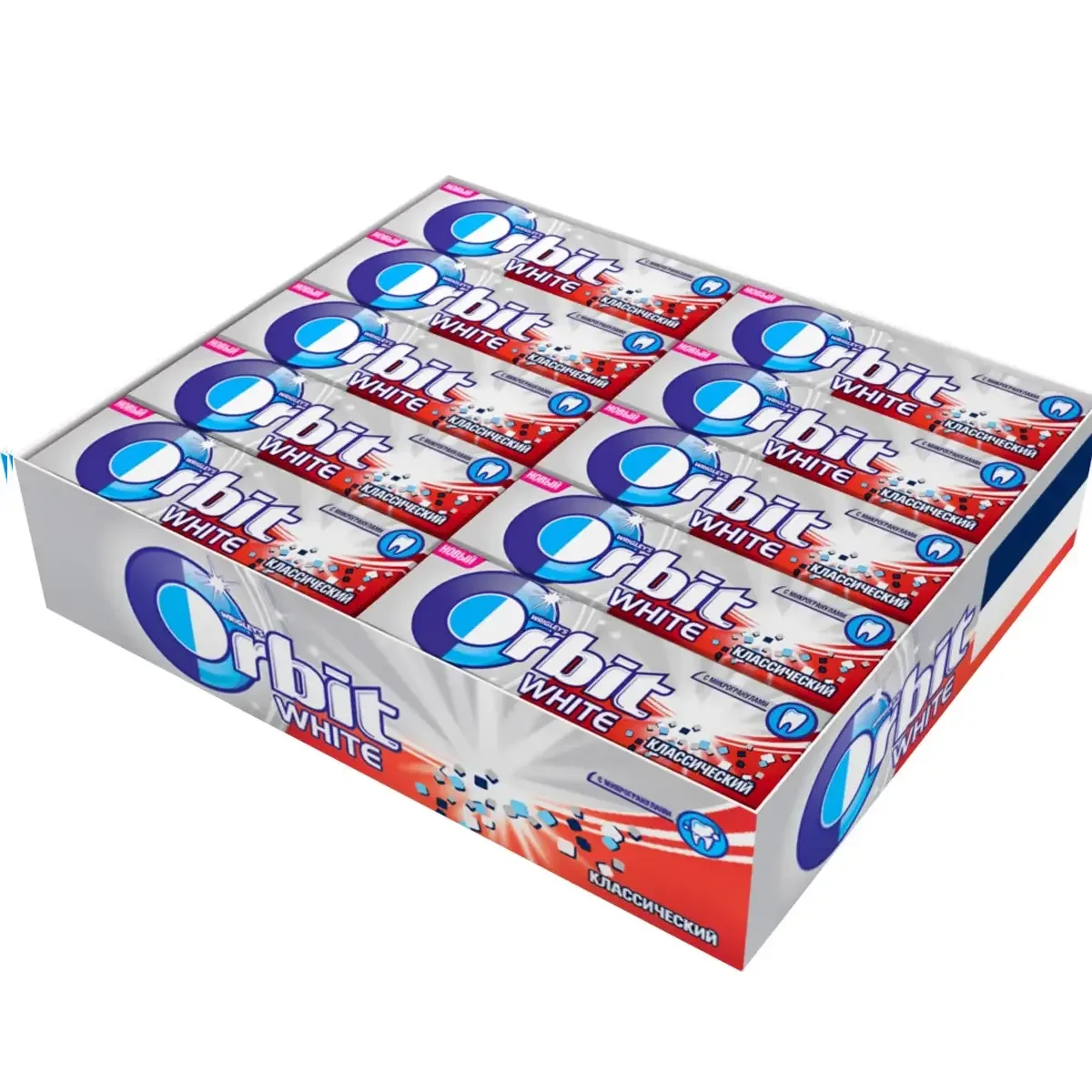 Chewing gum Delicate mint Orbit Snow-white, 13.6g Buy for 0
